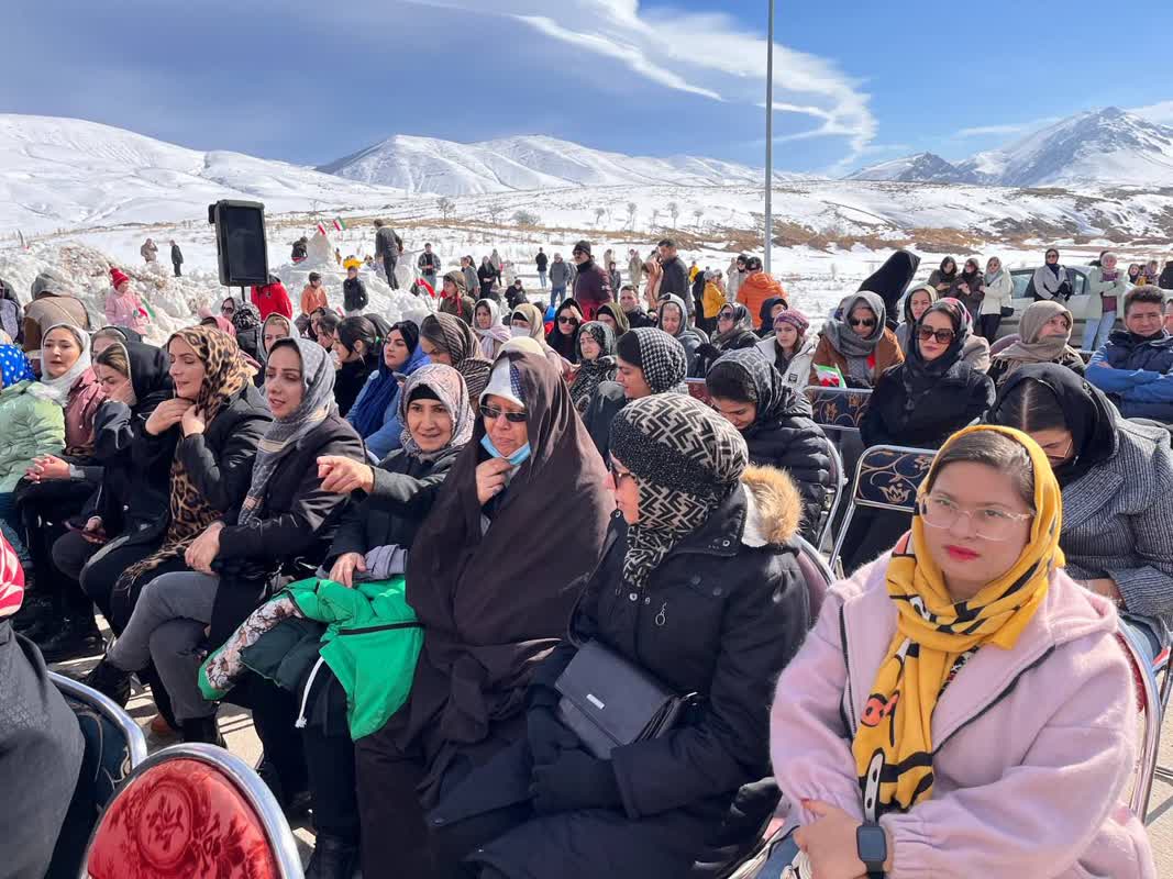 یک روز به یاد ماندنی در جشنواره ورزش های زمستانی در بام خلخال