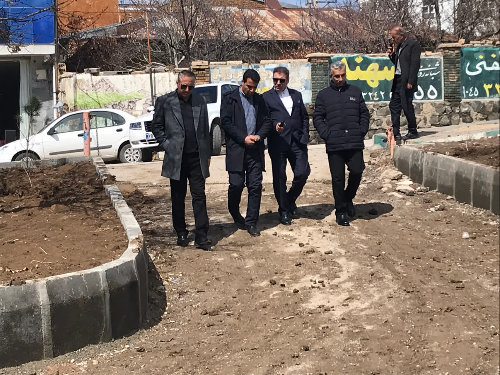 بازدید فرماندار خلخال از پارک ارم خلخال