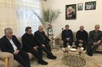 استاندار اردبیل  با خانواده معظم شهید امیر حسین معصومی در خلخال دیدار کرد