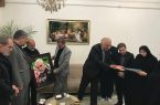 تجلیل از خانواده معظم شهید امیر حسین معصومی در خلخال