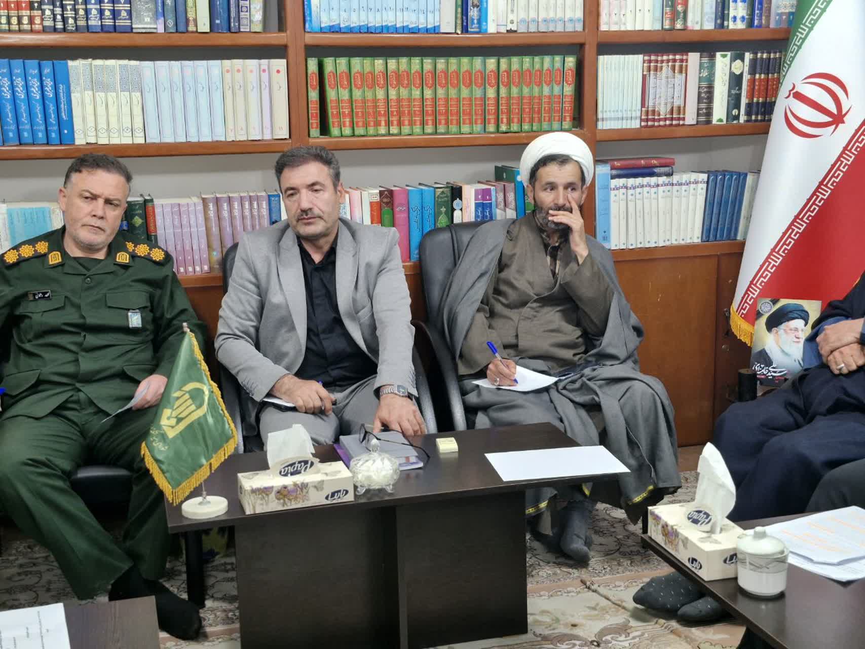 خلخال عزادار سوگ چهلم امام شهید حضرت آیت الله سید علی خامنه ای می شود.