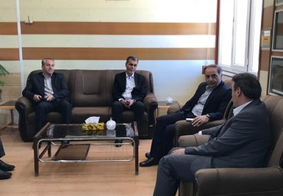 دیدار مدیر کل دامپزشکی استان اردبیل با فرماندار شهرستان خلخال