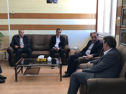 دیدار مدیر کل دامپزشکی استان اردبیل با فرماندار شهرستان خلخال